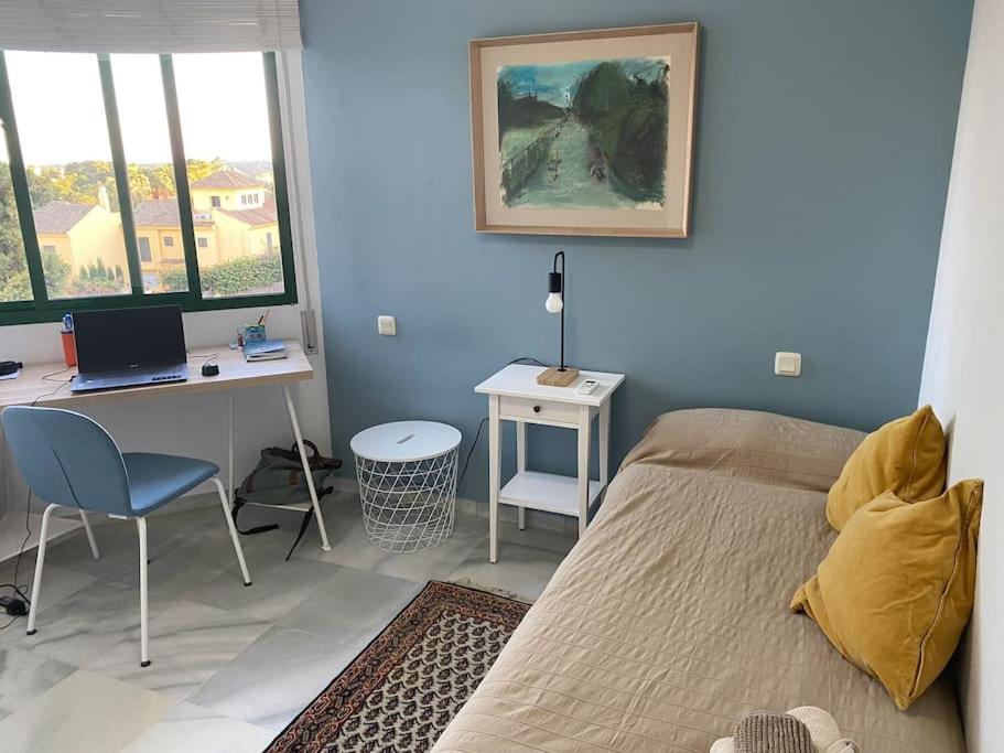 Piso Muy Moderno Para 4 Personas Y Una Cuna A 7 Min Caminando A La Playa, Con Aire, Balcon Con Vistas Y 2 Piscinas El Puerto de Santa María Esterno foto